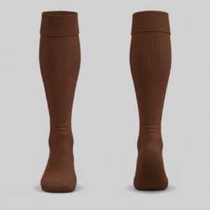 Brown stock socks