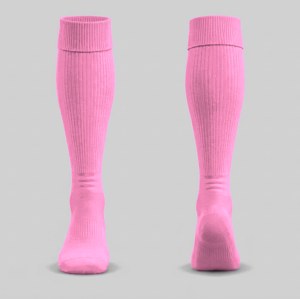 Rose Pink stock socks