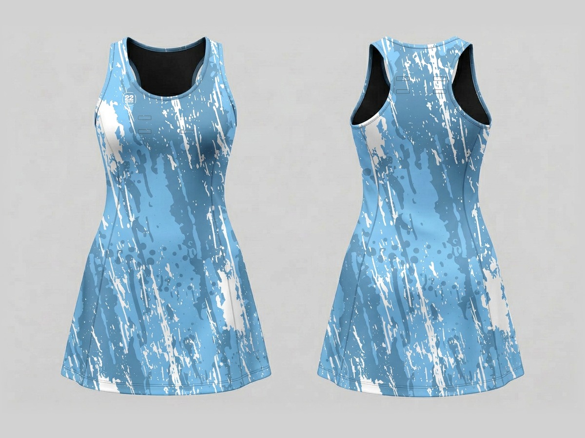 Pro netball dress in club colours