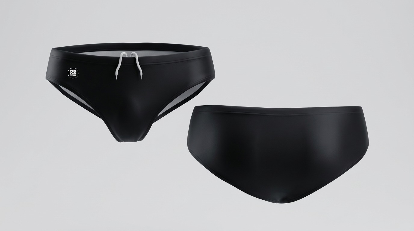 22 Unite Tackle Trunks, plain black